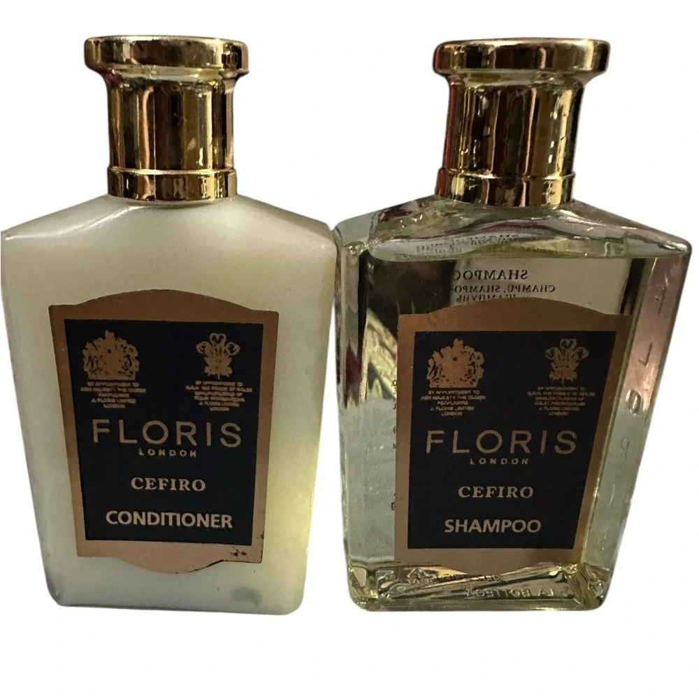 Floris London Cefiro Shampoo & Conditioner Travel size 1.7oz / 50ml New